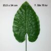 Meget store grønne blade
