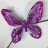 Dekorativ sommerfugl i lilla