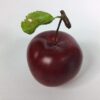 Kunstig æble med blad