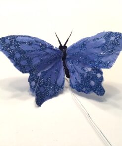 Blå sommerfugl