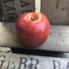 Rødt stort æble