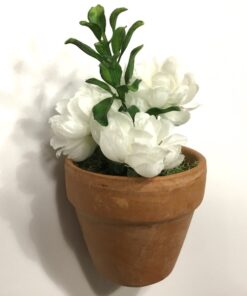 Dekorativ hvid mini blomst