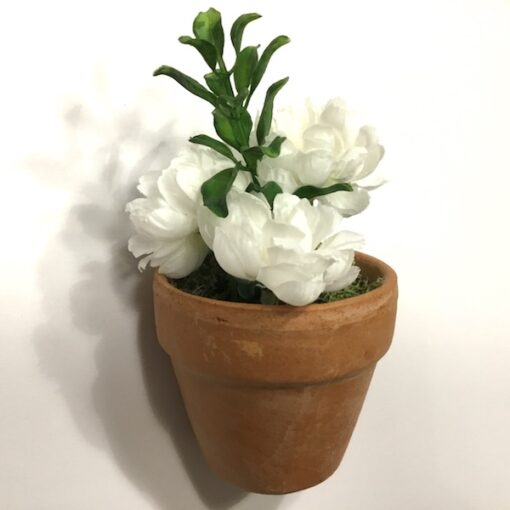 Dekorativ hvid mini blomst