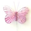 Dekorativ lys lilla sommerfugl