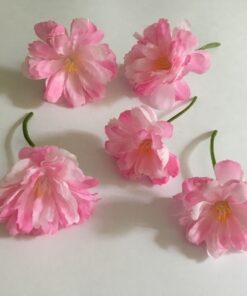 Rosa blomstergrene