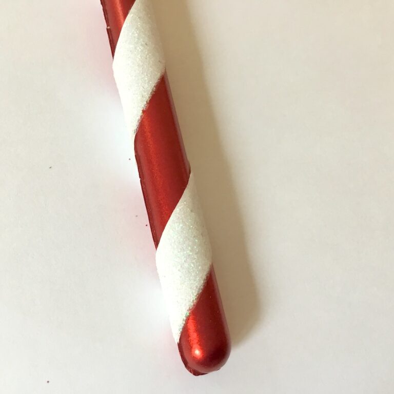 Slikstok i rød og hvid - Kreativ pynt i julenDekolagersalg