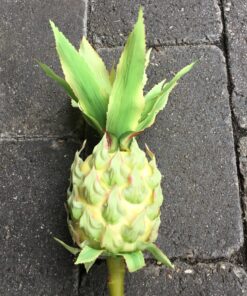 Kunstig gul ananas på pind