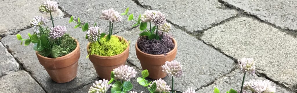 Kunstige Mini Blomster