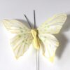 Sart gul dekorativ sommerfugl