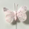 Lille sart rosa sommerfugl