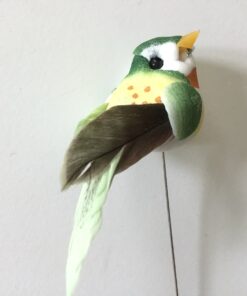Lille grøn mini fugl