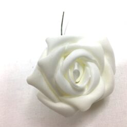 Stor skumrose på tråd