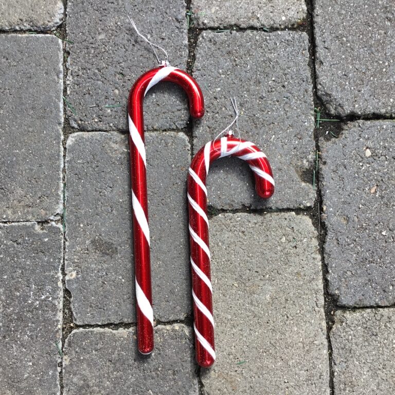 Slikstok i slank høj størrelse - Kreativ pynt i julenDekolagersalg