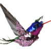 Kunstig rosa kolibri fugl