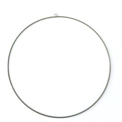 Lille sort metalring ø 30cm