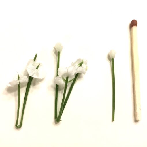 Bitte små hvide blomster